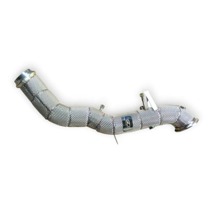 2023 + Mercedes C43 AMG Downpipe | W206 Yes Heat Shield / Racing Downpipe (No Cat) Downpipes