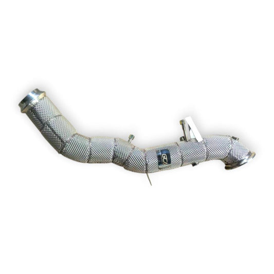2023 + Mercedes C43 AMG Downpipe | W206 Yes Heat Shield / Racing Downpipe (No Cat) Downpipes