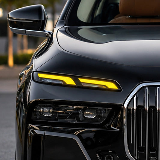 2023+ BMW 7-Series CSL Style Headlight Yellow DRL Module | G70