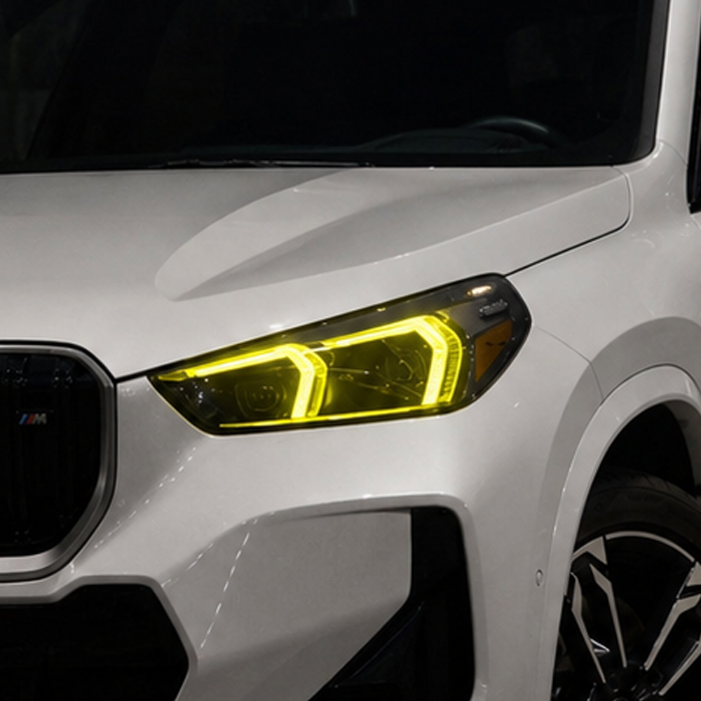 2023+ BMW X1/X2 CSL Style Headlights Yellow DRL Modules | U11/U10