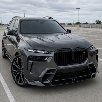 2023+ BMW X7 LD Style Carbon Fiber Hood | G07