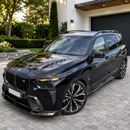 2023+ BMW X7 LD Style Carbon Fiber Hood | G07