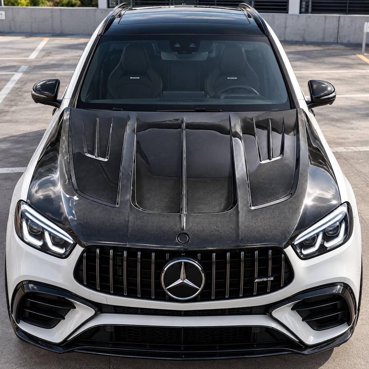 2023+ Mercedes-Benz GLC-Class/GLC43/GLC63 AMG Carbon Fiber Hood | X254/C254
