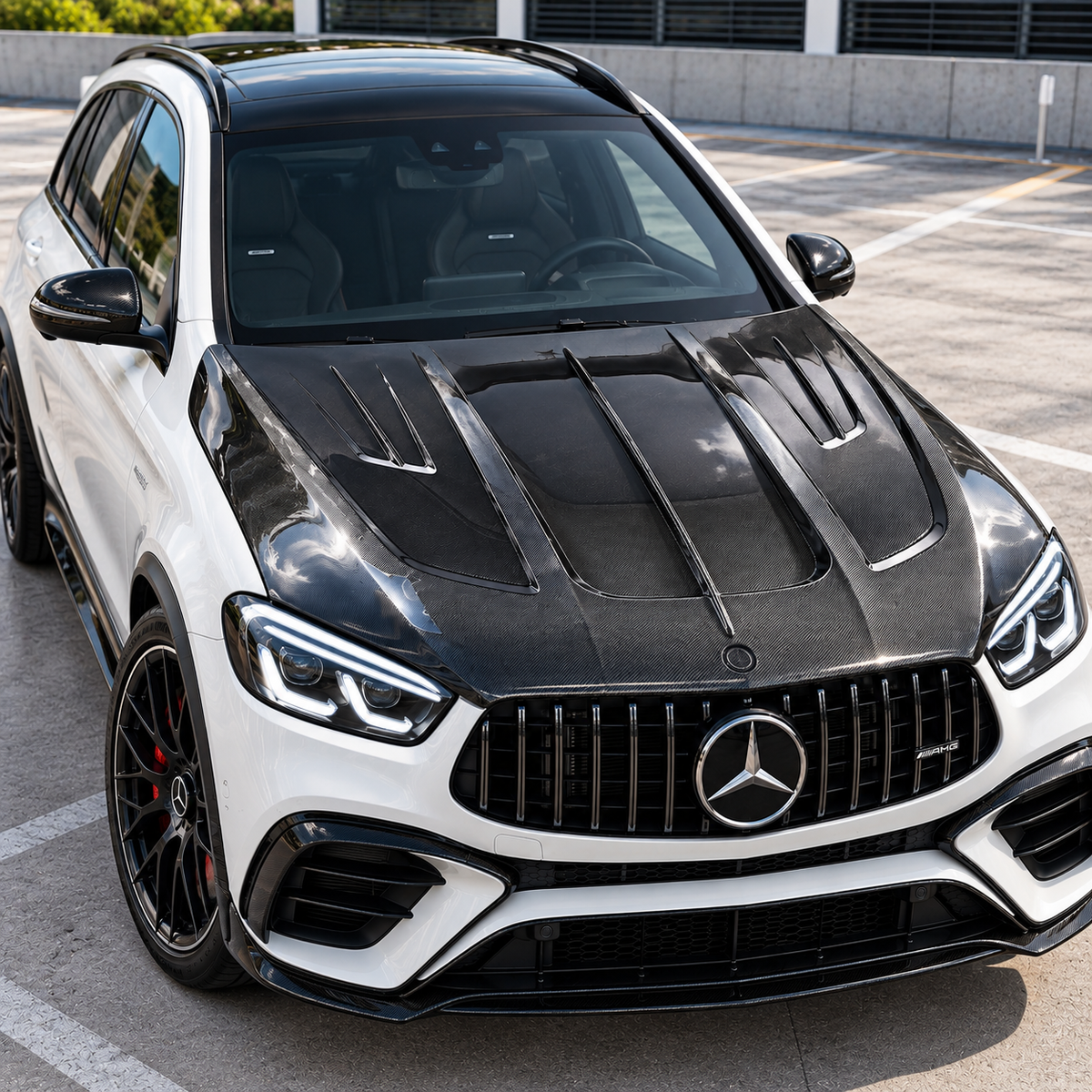 2023+ Mercedes-Benz GLC-Class/GLC43/GLC63 AMG Carbon Fiber Hood | X254/C254