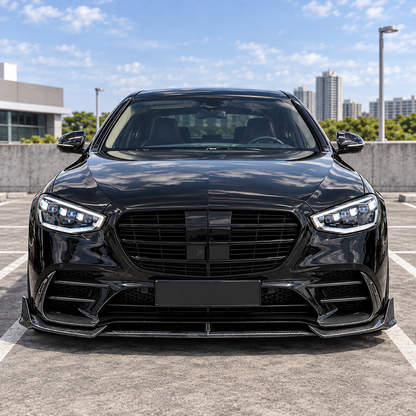 2021+ Mercedes-Benz S-Class MS Style Carbon Front Lip | W223