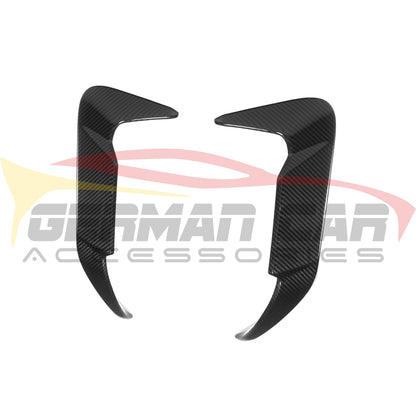 2019 + BMW X5M Carbon Fiber Rear Bumper Canards | F95 Additional Accessories