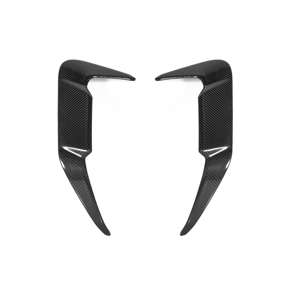 2019 + BMW X5M Carbon Fiber Rear Bumper Canards | F95 Additional Accessories