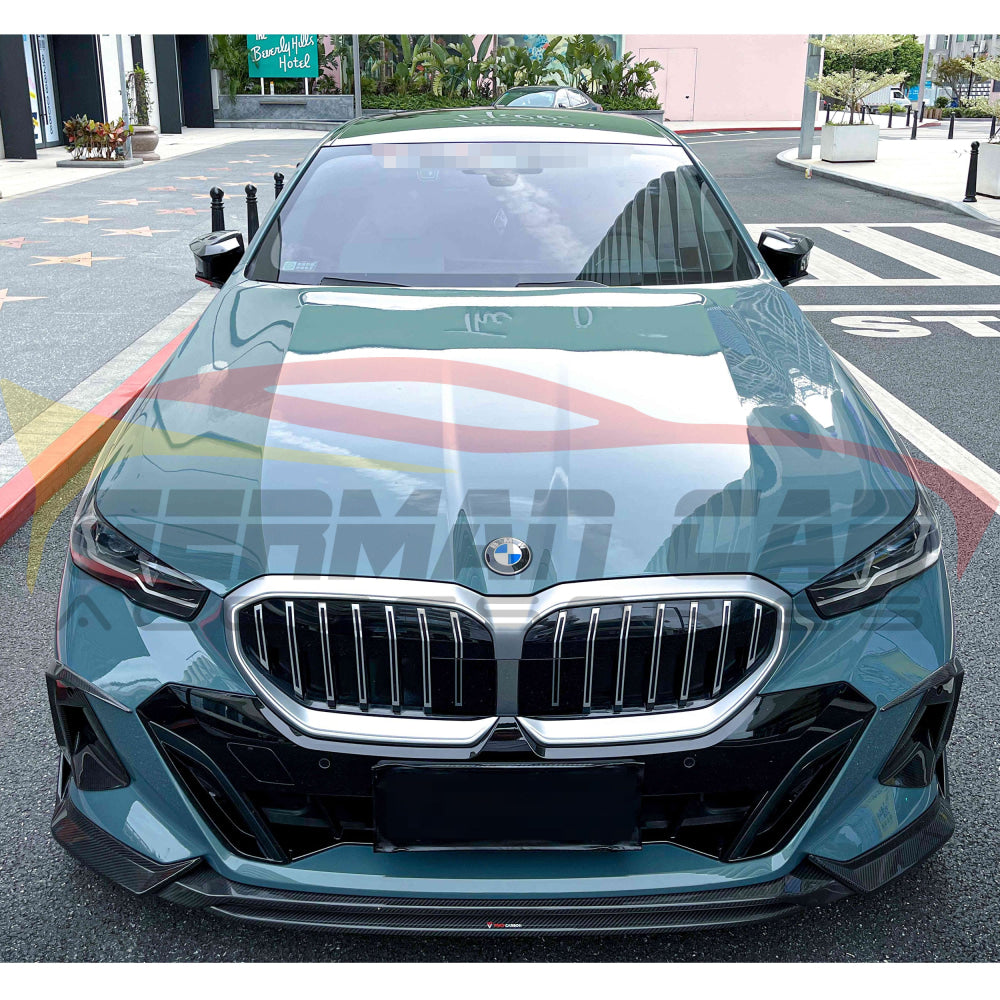 2024 + BMW 5-Series Carbon Fiber Front Lip | G60 Front Lips/Splitters