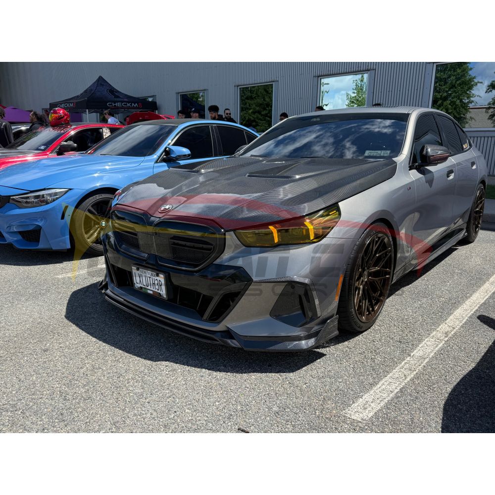 2024+ BMW 5-Series Carbon Fiber Front Lip | G60/G61 - Front Lips/Splitters