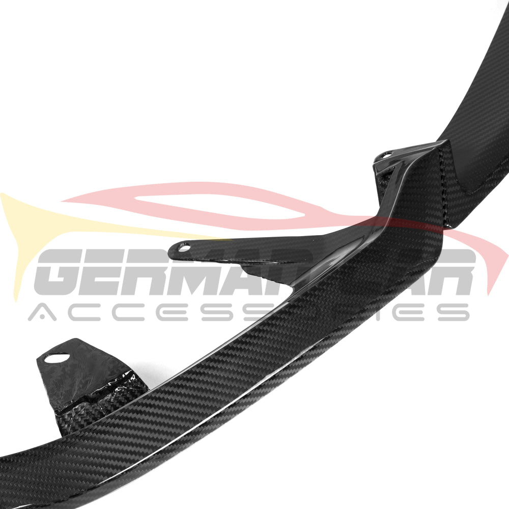 2024 + BMW 5-Series Carbon Fiber M Performance Style Front Splitters | G60 Front Lips/Splitters