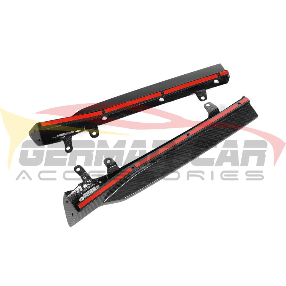 2024 + BMW 5-Series Carbon Fiber M Performance Style Rear Diffuser | G60 Rear Diffusers