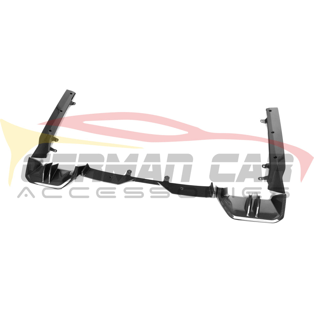 2024 + BMW 5-Series Carbon Fiber M Performance Style Rear Diffuser | G60 Rear Diffusers