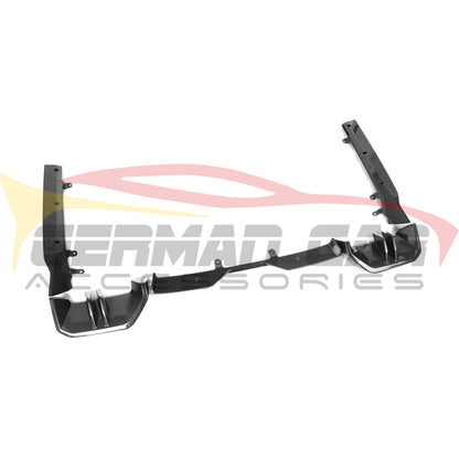 2024 + BMW 5-Series Carbon Fiber M Performance Style Rear Diffuser | G60 Rear Diffusers