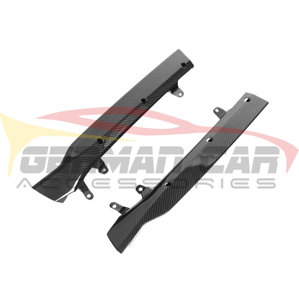 2024 + BMW 5-Series Carbon Fiber M Performance Style Rear Diffuser | G60 Rear Diffusers