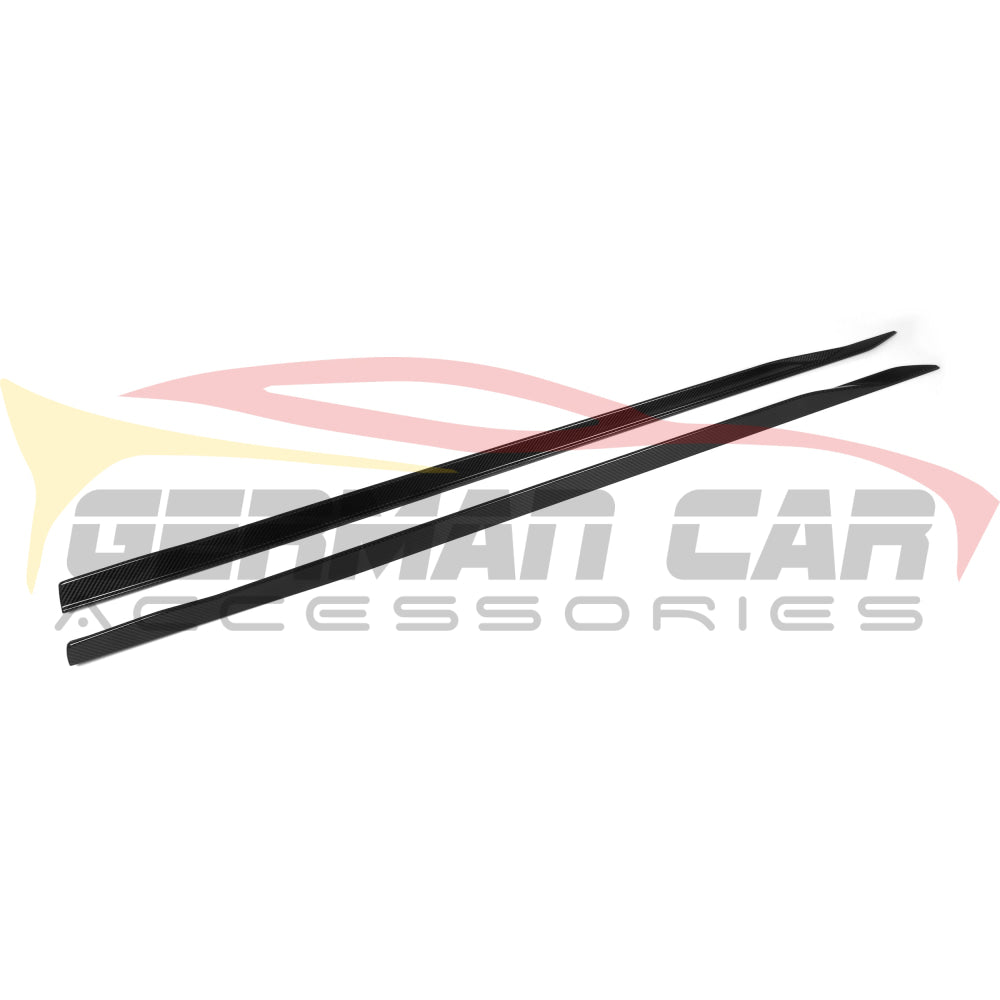 2024 + BMW 5-Series Carbon Fiber M Performance Style Side Skirts | G60 Side Skirts