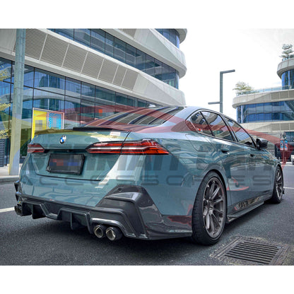 2024 + BMW 5-Series Carbon Fiber Rear Diffuser | G60 Rear Diffusers