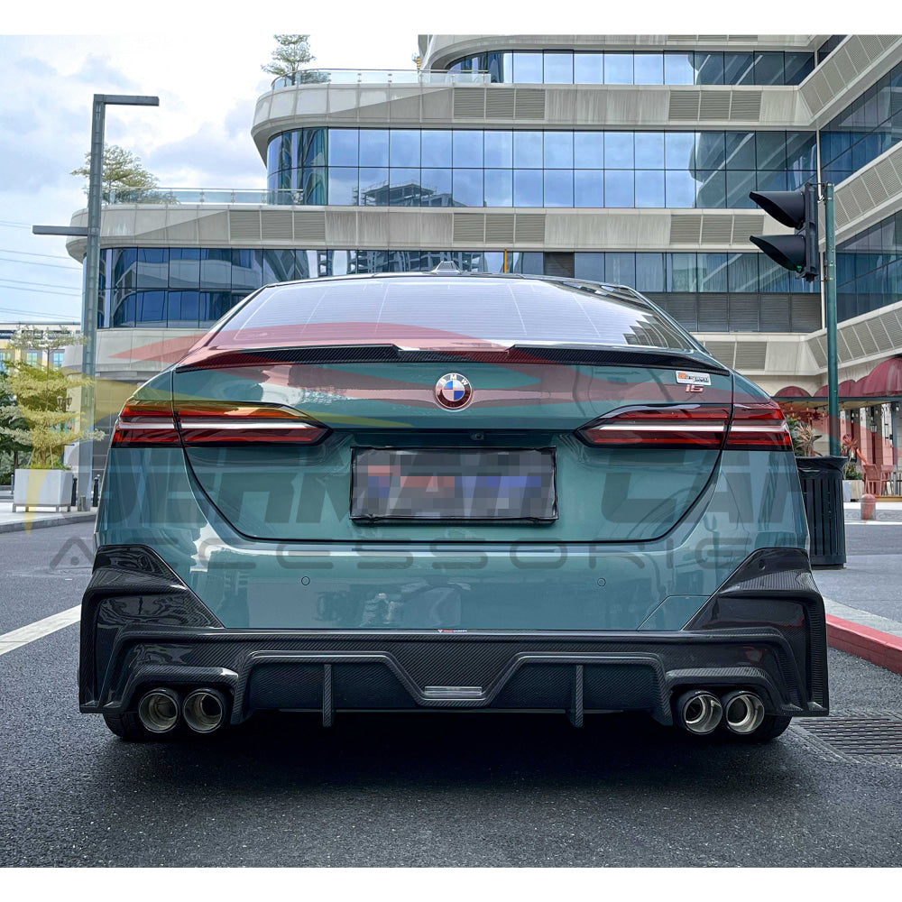 2024 + BMW 5-Series Carbon Fiber Rear Diffuser | G60 Rear Diffusers