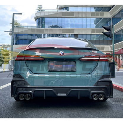 2024 + BMW 5-Series Carbon Fiber Rear Diffuser | G60 Rear Diffusers