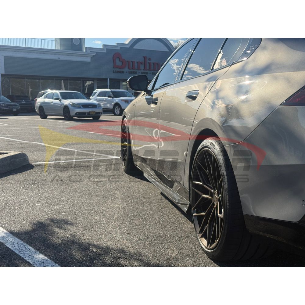2024+ BMW 5-Series Carbon Fiber Side Skirts | G60/G61 - Side Skirts