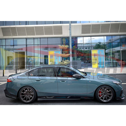 2024 + BMW 5-Series Carbon Fiber Side Skirts | G60 Side Skirts