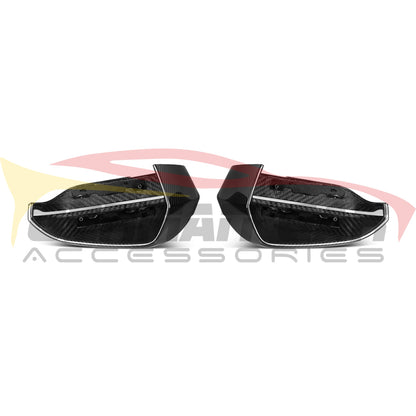 2024 + BMW 5-Series/M5 Carbon Fiber Mirror Caps | G60/G90 Mirror Caps