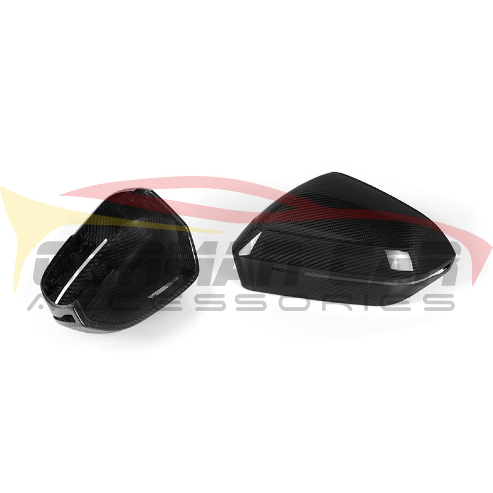 2024 + BMW 5-Series/M5 Carbon Fiber Mirror Caps | G60/G90 Mirror Caps