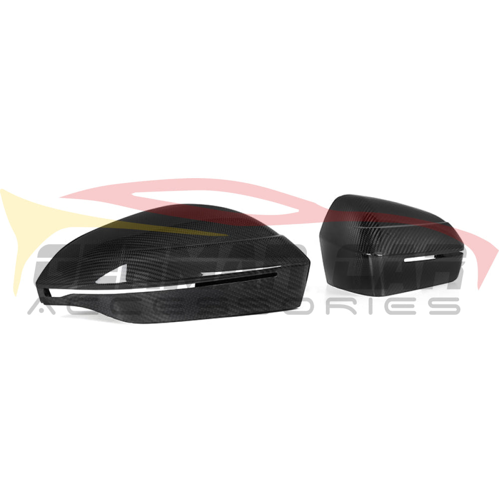 2024 + BMW 5-Series/M5 Carbon Fiber Mirror Caps | G60/G90 Mirror Caps