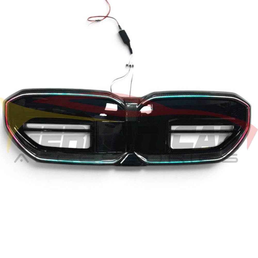 2024+ BMW 5-Series/M5 Carbon Fiber RGB Kidney Grilles | G60/G61/G90/G99 - Kidney Grilles
