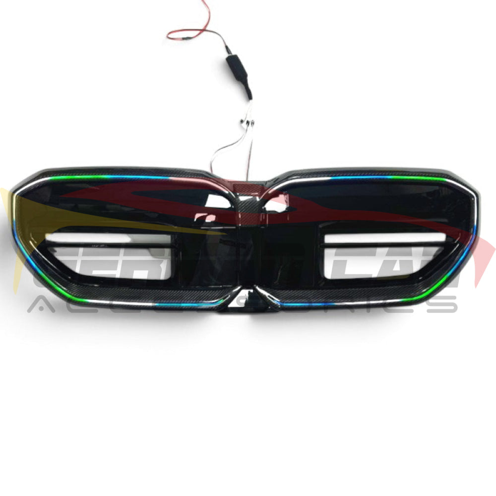 2024+ BMW 5-Series/M5 Carbon Fiber RGB Kidney Grilles | G60/G61/G90/G99 - Kidney Grilles