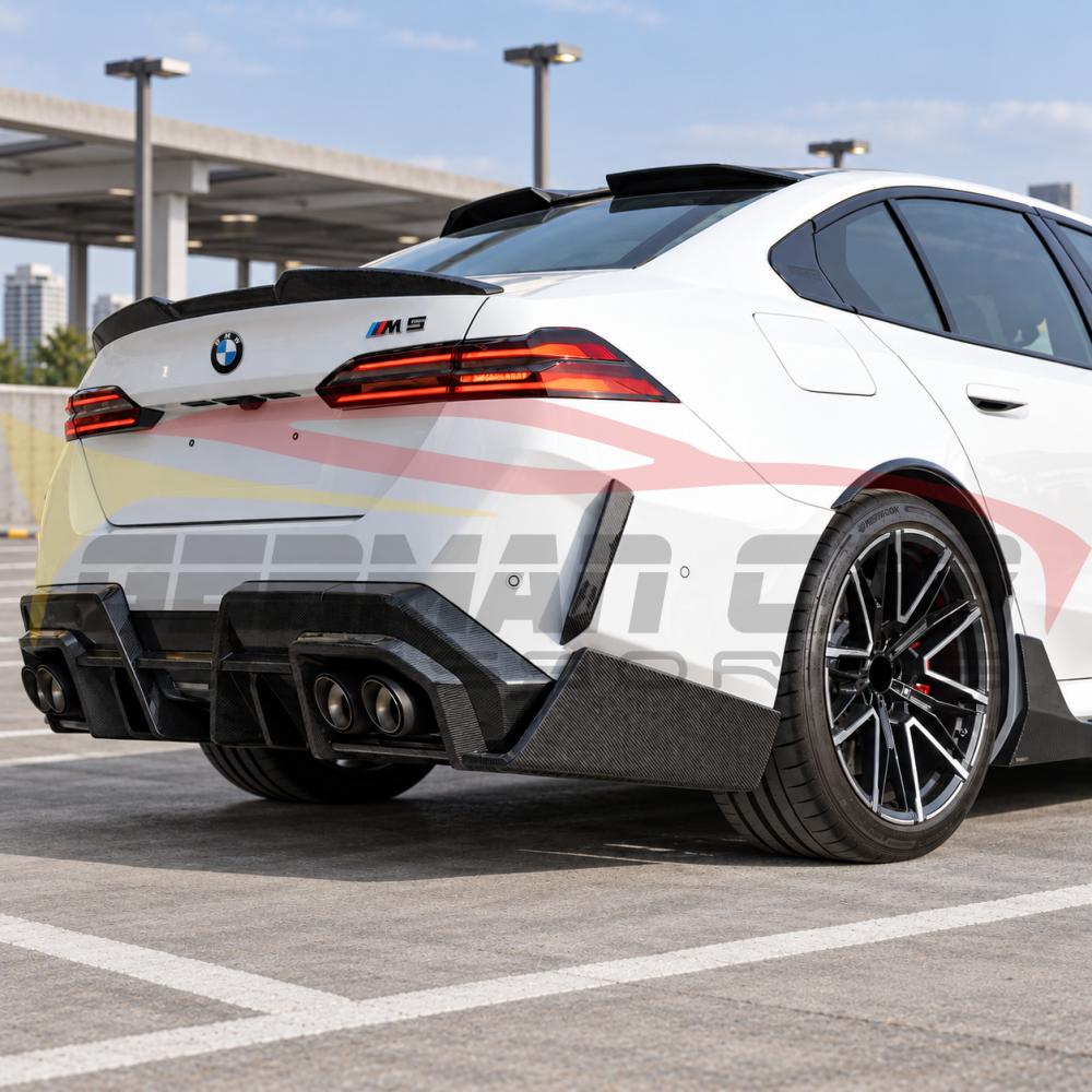 2024+ BMW 5-Series S Style Carbon Fiber Trunk Spoiler | G60/G90 - Rear Trunk Spoilers