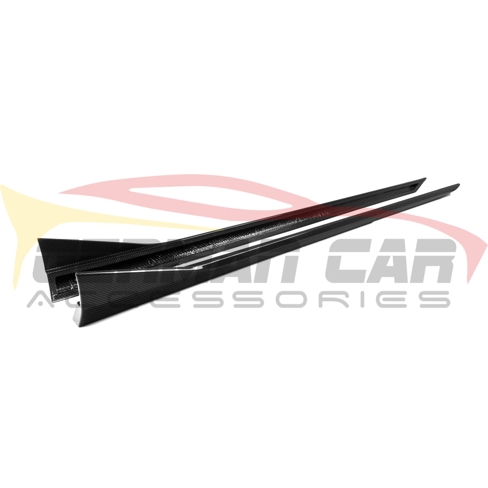 2024 + BMW M5 Carbon Fiber M Performance Style Side Skirts | G90 Side Skirts