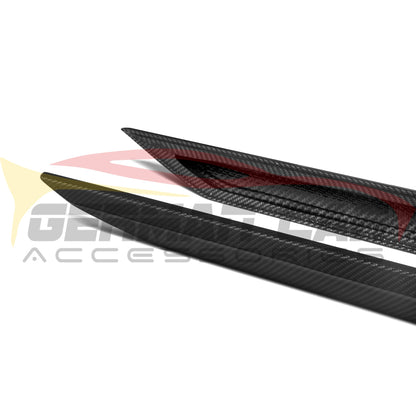 2024 + BMW M5 Carbon Fiber M Performance Style Side Skirts | G90 Side Skirts