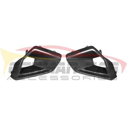 2024 + BMW X5 M Performance Style Carbon Fiber Lower Air Ducts | G05 LCI Additional Accessories