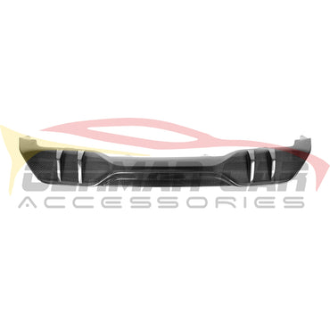 2024 + BMW X5 M Performance Style Carbon Fiber Rear Diffuser | G05 LCI Rear Diffusers