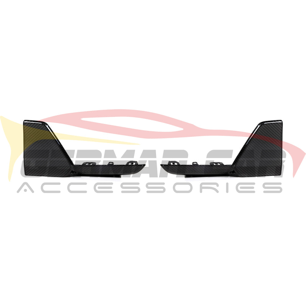 2024 + BMW X5 M Performance Style Carbon Fiber Rear Splitters | G05 LCI Additional Accessories