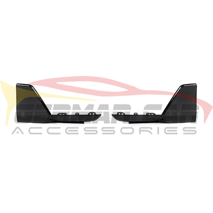 2024 + BMW X5 M Performance Style Carbon Fiber Rear Splitters | G05 LCI Additional Accessories