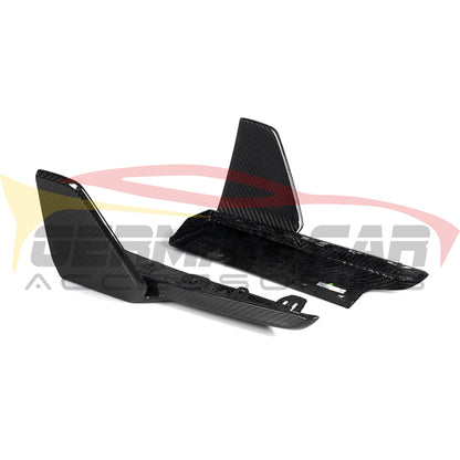2024 + BMW X5 M Performance Style Carbon Fiber Rear Splitters | G05 LCI Additional Accessories