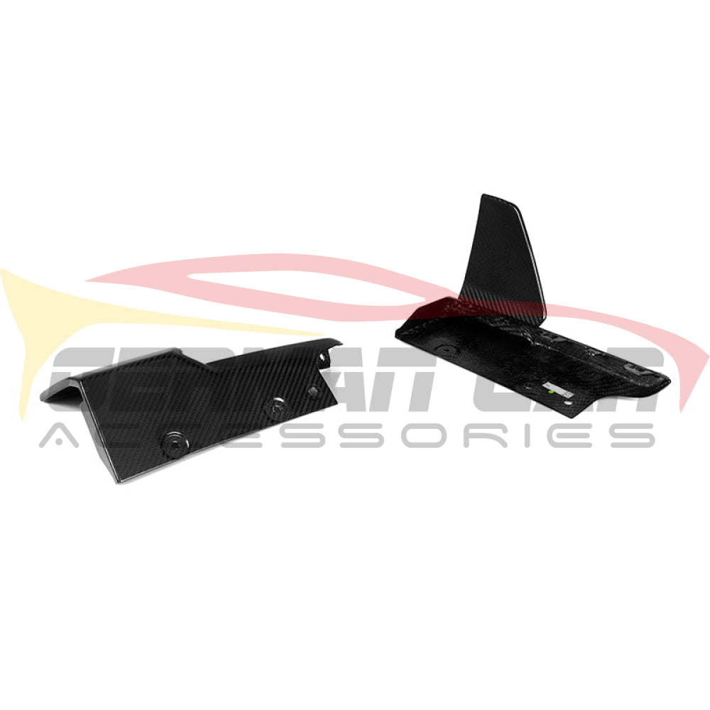 2024 + BMW X5 M Performance Style Carbon Fiber Rear Splitters | G05 LCI Additional Accessories