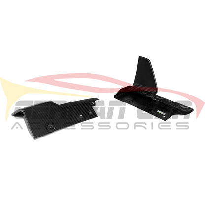 2024 + BMW X5 M Performance Style Carbon Fiber Rear Splitters | G05 LCI Additional Accessories