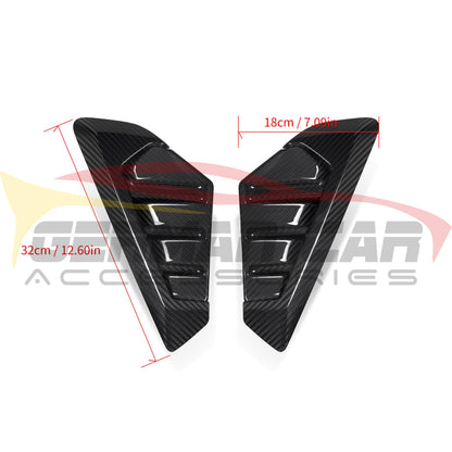 2024 + BMW X5 M Performance Style Carbon Fiber Side Vent Trim | G05 LCI Additional Accessories