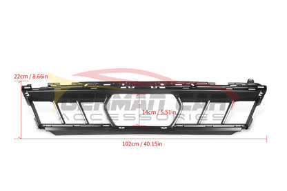 2024 + BMW X5 OEM Style Carbon Fiber Front Lower Grille | G05 LCI Additional Accessories