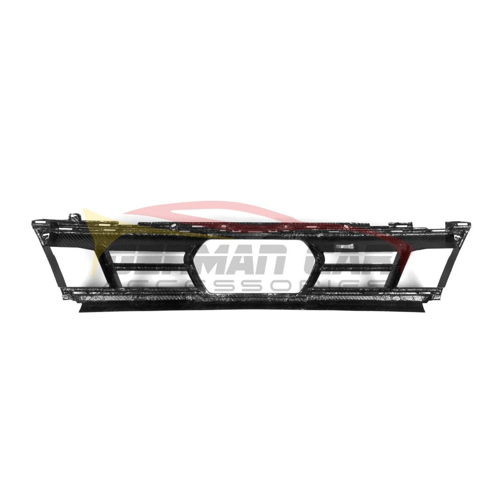 2024 + BMW X5 S Style Carbon Fiber Front Lower Grille | G05 LCI Additional Accessories