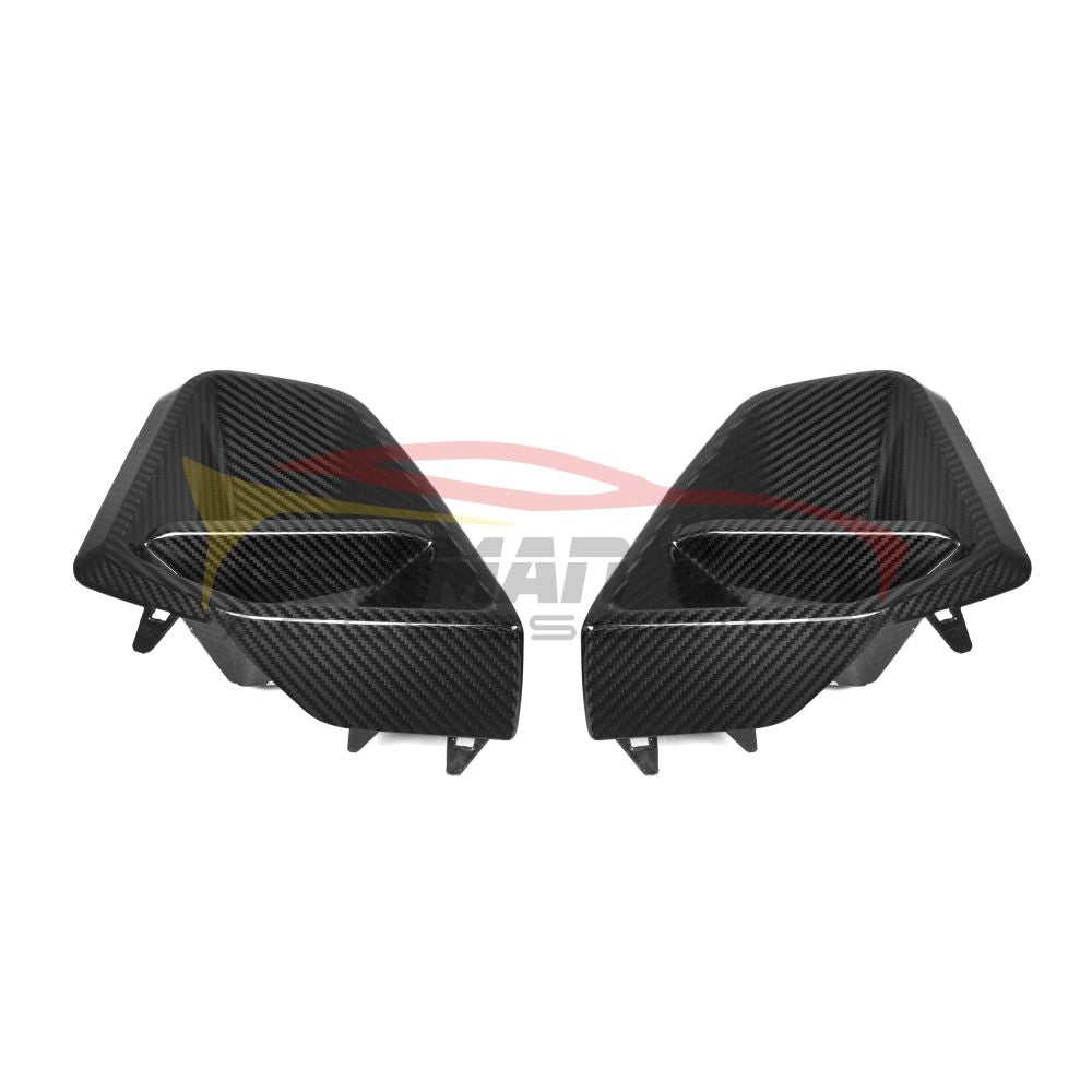2024 + BMW X5 S Style Carbon Fiber Lower Air Ducts | G05 LCI Additional Accessories