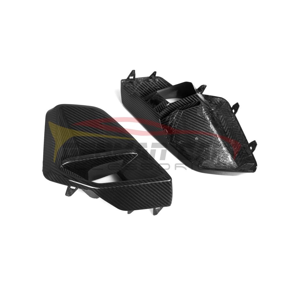 2024 + BMW X5 S Style Carbon Fiber Lower Air Ducts | G05 LCI Additional Accessories