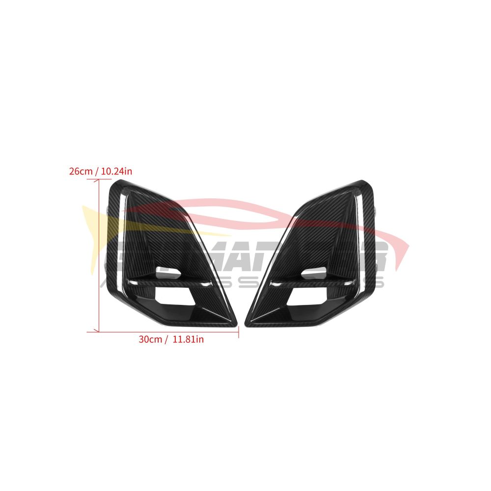 2024 + BMW X5 S Style Carbon Fiber Lower Air Ducts | G05 LCI Additional Accessories