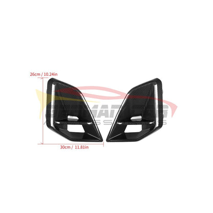2024 + BMW X5 S Style Carbon Fiber Lower Air Ducts | G05 LCI Additional Accessories