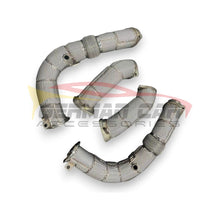 Load image into Gallery viewer, 2024 + Bmw X5/X6/X7 M60I Front Race Pipes | G05/G06/G07 Lci
