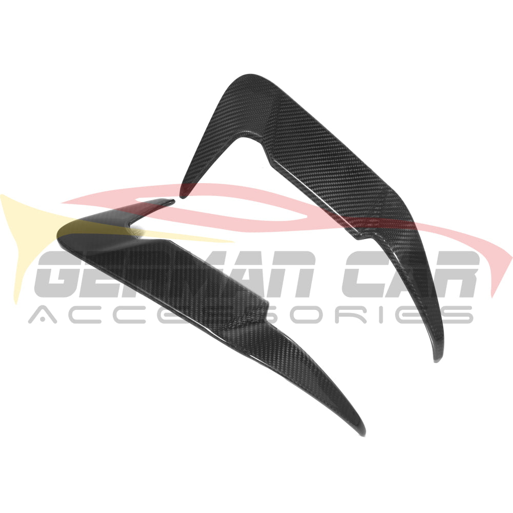 2019 + BMW X5M Carbon Fiber Rear Bumper Canards | F95 Additional Accessories