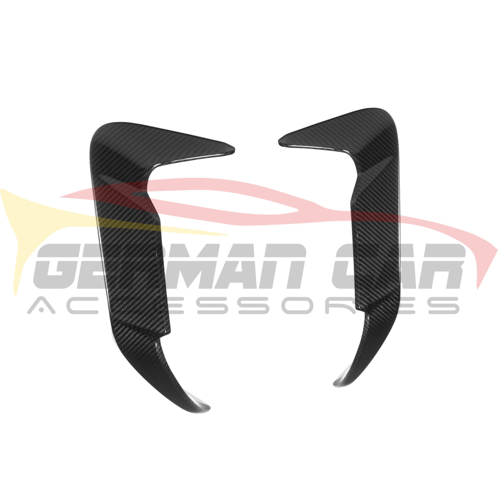 2019 + BMW X5M Carbon Fiber Rear Bumper Canards | F95 Additional Accessories