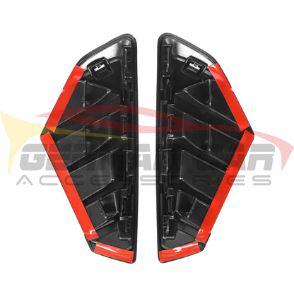 2024+ BMW X5M Performance Style Carbon Fiber Side Vent Trim | F95 LCI - Additional Accessories